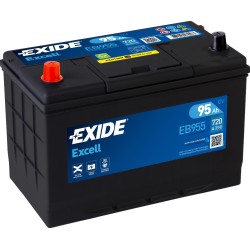 Car battery Exide EB955 12V 95Ah 760A - 2