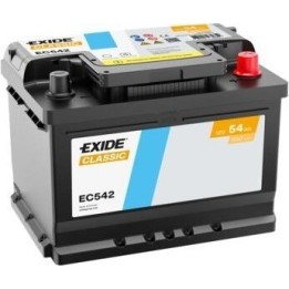Bateria de carro Exide EC542 12V 54Ah 500A - 1