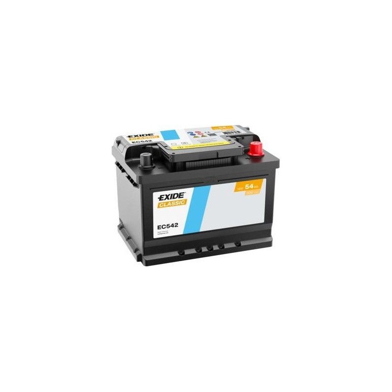 Batteria auto Exide EC542 12V 54Ah 500A - 1