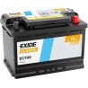 Car battery Exide EC700 12V 70Ah 640A - 1