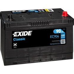 Car battery Exide EC904 12V 90Ah 680A - 2