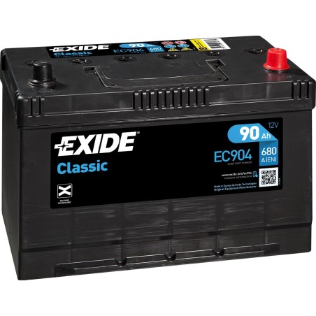 Batería de coche Exide EC904 12V 90Ah 680A - 2