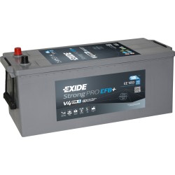 Truck battery Exide EE1853 12V 185Ah 1100A EFB - 2