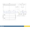 Bateria de camião Exide EE2353 12V 235Ah 1200A EFB - 2