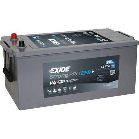 Truck battery Exide EE2353 12V 235Ah 1200A EFB - 3
