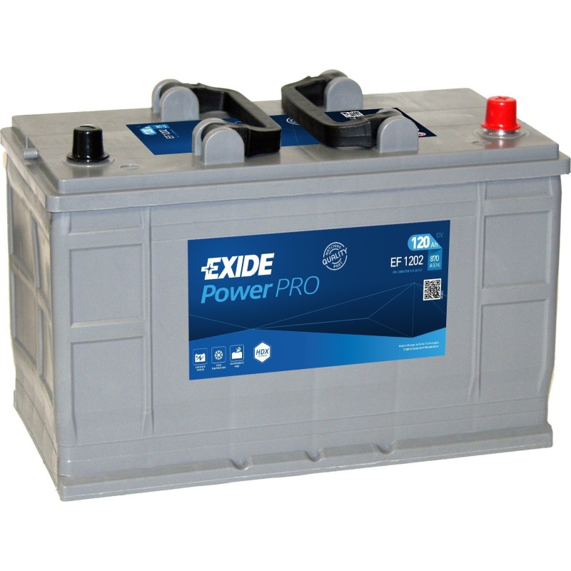 Truck battery Exide EF1202 12V 120Ah 870A - 3