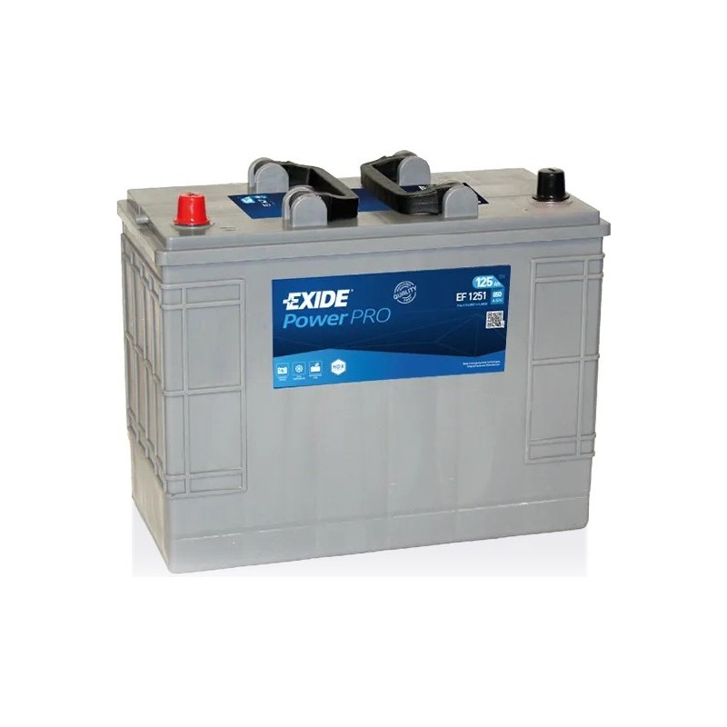 Truck battery Exide EF1251 12V 125Ah 850A - 2