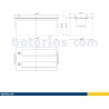 LKW-Batterie Exide EF2353 12V 235Ah 1300A - 2
