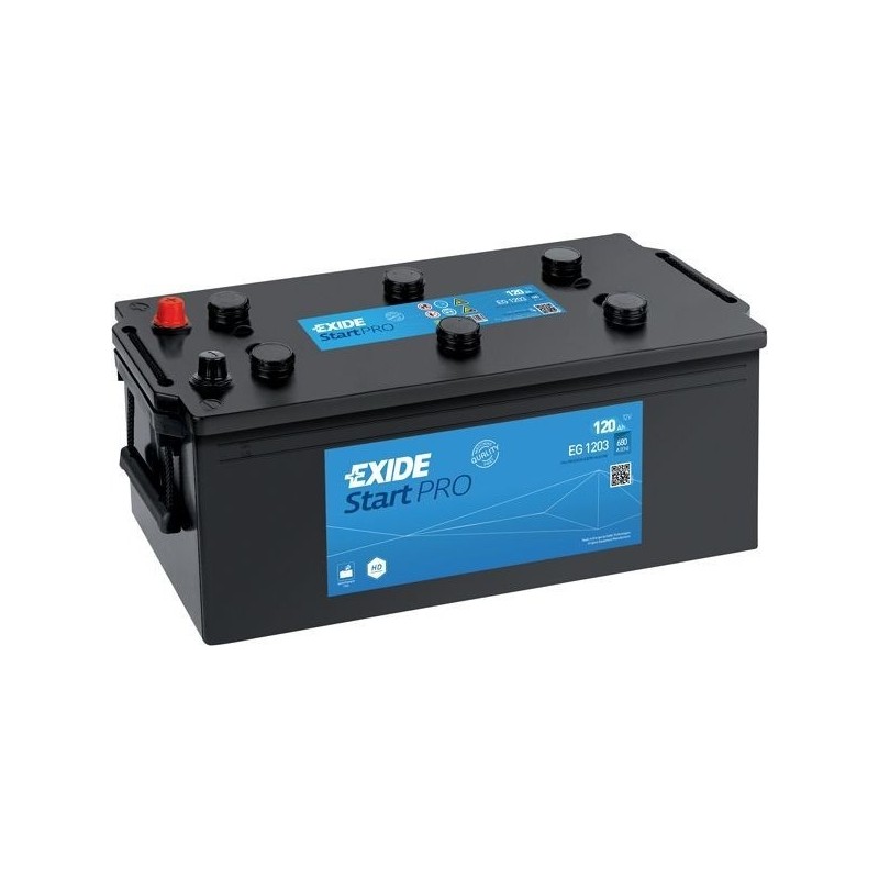 Batteria camion Exide EG1203 12V 120Ah 680A - 2
