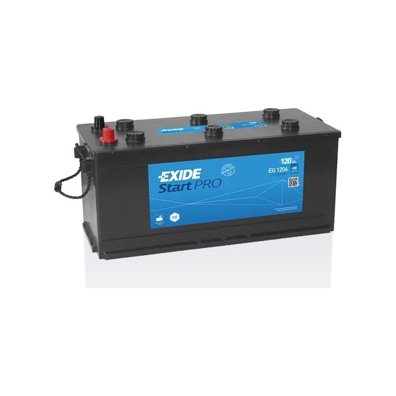 LKW-Batterie Exide EG1206 12V 120Ah 680A - 2