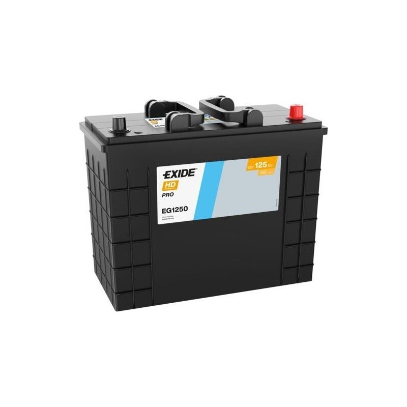 Batterie camion Exide EG1250 12V 125Ah 760A - 1