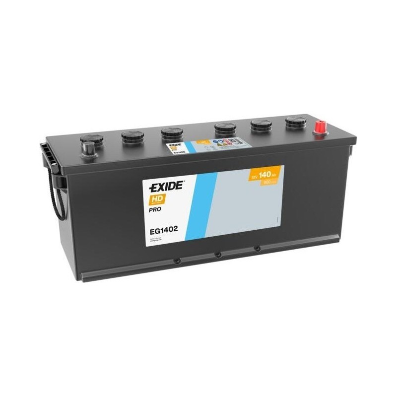 Truck battery Exide EG1402 12V 140Ah 900A - 1