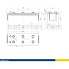 Batteria camion Exide EG1403 12V 140Ah 800A - 2