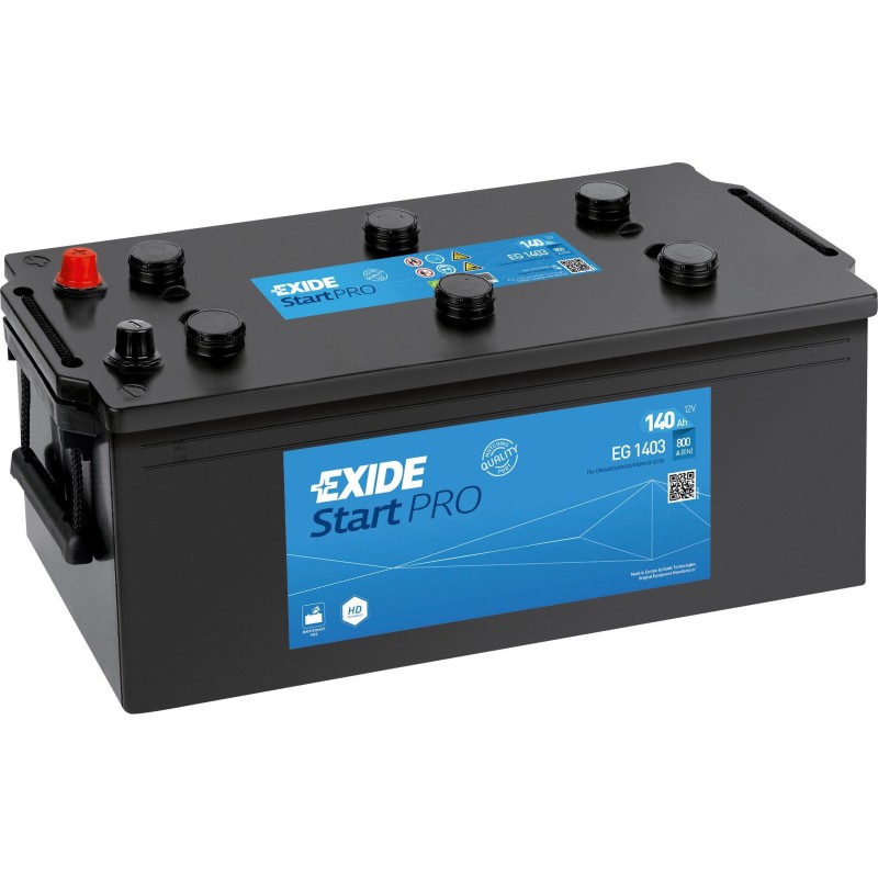 Batteria camion Exide EG1403 12V 140Ah 800A - 3