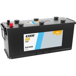 Truck battery Exide EG1406 12V 140Ah 800A | baterias.com