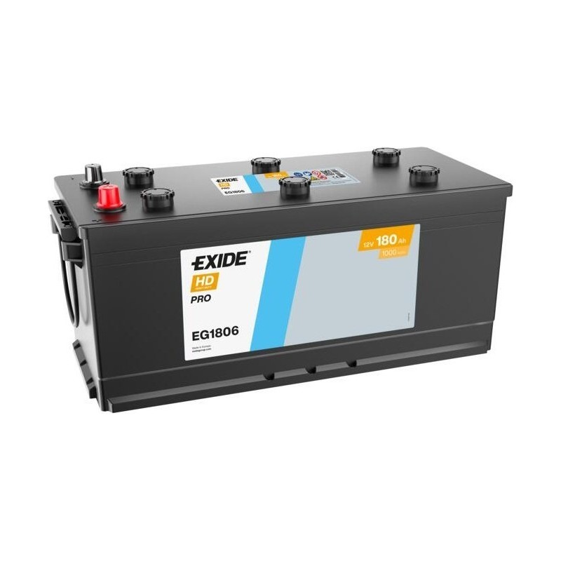 LKW-Batterie Exide EG1806 12V 180Ah 1000A - 1