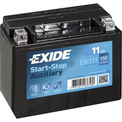 Car battery Exide EK111 12V 11Ah 150A AGM - 2