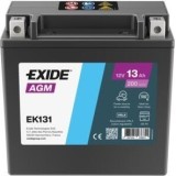 Batterie voiture Exide EK131 12V 13Ah 200A AGM - 1