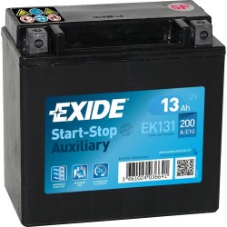 Car battery Exide EK131 12V 13Ah 200A AGM - 2