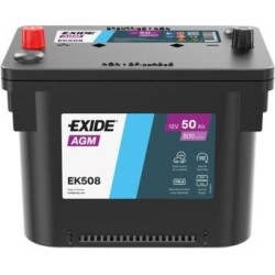 Start-Stop battery Exide EK508 12V 50Ah 800A AGM