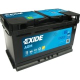 Start-Stop battery Exide EK820 12V 82Ah 800A AGM - 2