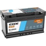 Start-Stop battery Exide EL1000 12V 100Ah 900A EFB