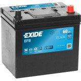 Start-Stopp-Batterie Exide EL604 12V 60Ah 520A EFB - 3