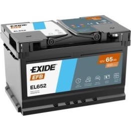 Batteria Start-Stop Exide EL652 12V 65Ah 650A EFB - 1