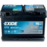 Batería Start-Stop Exide EL700 12V 70Ah 760A EFB - 2