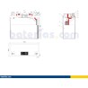 Batteria moto Exide ELT12B 12V 5Ah 260A - 2