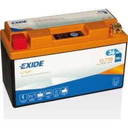 Batterie moto Exide ELT9B 12V 3Ah 190A - 1