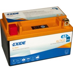 Motorcycle battery Exide ELTX12 12V 4Ah 210A - 2
