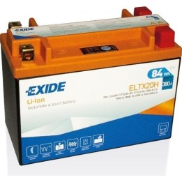 Motorcycle battery Exide ELTX20H 12V 7Ah 380A - 1