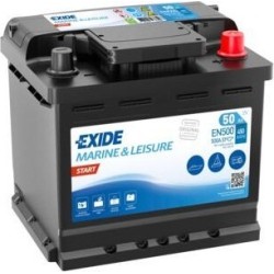 Marine battery Exide EN500 12V 50Ah - 1