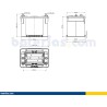 Bootsbatterie Exide EP450 12V 50Ah AGM - 2