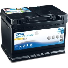 Bateria náutica Exide EQ600 12V 70Ah AGM - 1