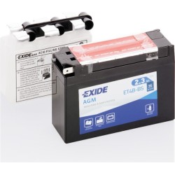 Motorcycle battery Exide ET4B-BS 12V 2Ah 35A AGM - 2