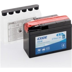 Motorcycle battery Exide ETR4A-BS 12V 2Ah 35A AGM