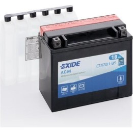 Batteria moto Exide ETX20H-BS 12V 18Ah 270A AGM - 1
