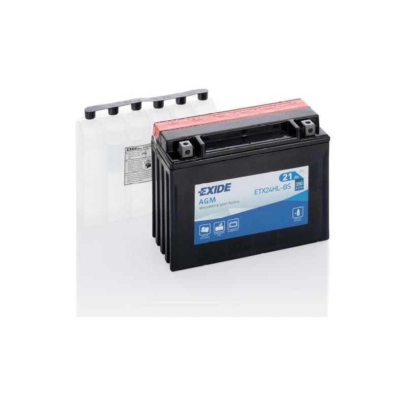 Batteria moto Exide ETX24HL-BS 12V 21Ah 350A AGM - 1