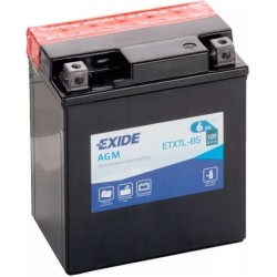 Batteria moto Exide ETX7L-BS 12V 6Ah 100A AGM - 2