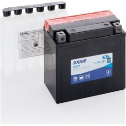 Batteria moto Exide ETX9C-BS 12V 9Ah 120A AGM - 1