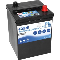 Batteria nautica Exide EU80-6 6V 80Ah - 2