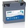 Motorcycle battery Exide GEL12-19 12V 19Ah 170A GEL - 1