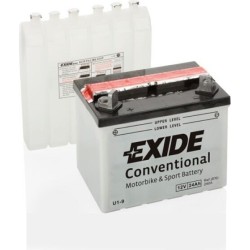 Bateria de mota Exide U1-9 12V 24Ah 240A - 1