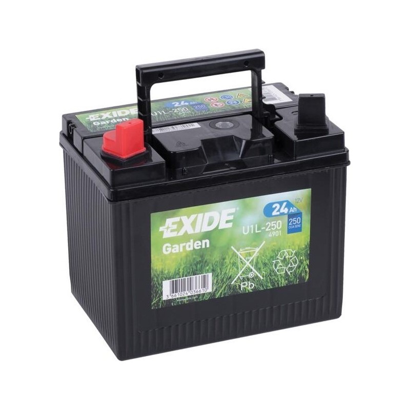 Batteria moto Exide U1L-250 12V 24Ah 250A - 1