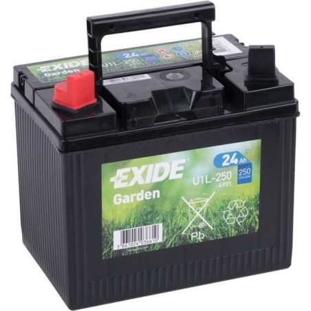 Batería de moto Exide U1L-250 12V 24Ah 250A - 2