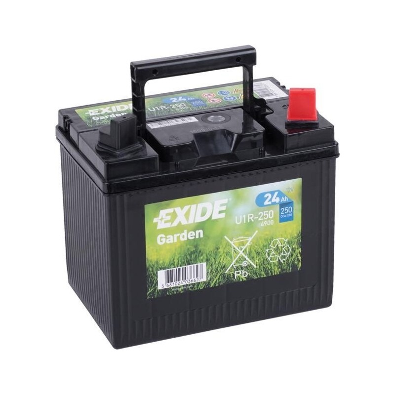 Batteria moto Exide U1R-250 12V 24Ah 250A - 1