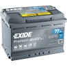 Batería de coche Exide EA770 12V 77Ah 760A | baterias.com