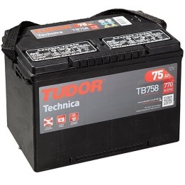 Batería EXIDE TB758 12V 75Ah 770A